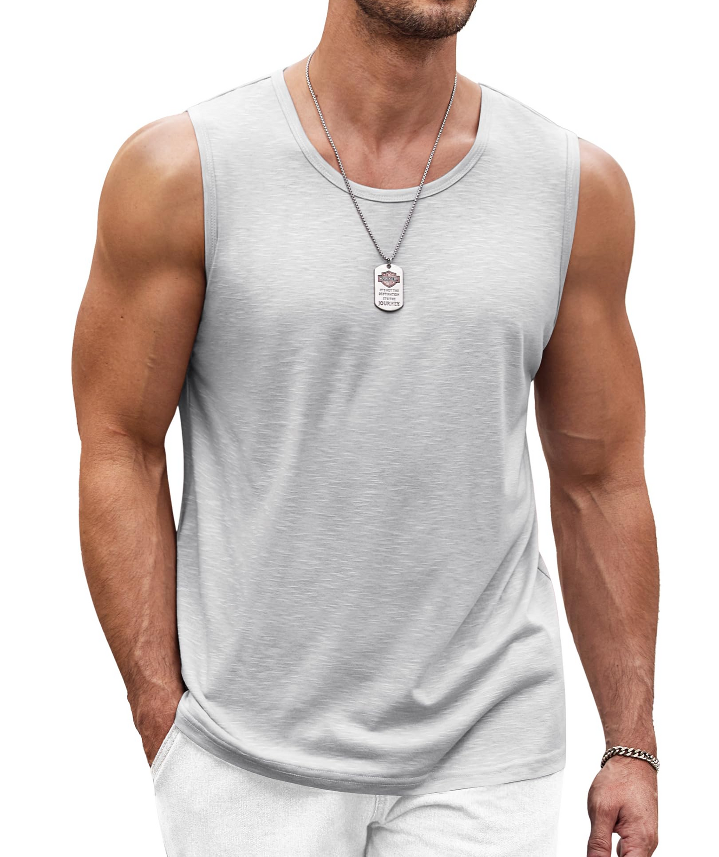 🔥8 Gym Muscle Shirts for Only $24.99🔥Men's Workout Tank Top Casual Soft Sleeveless Gym Muscle Shirts Bodybuilding Tee